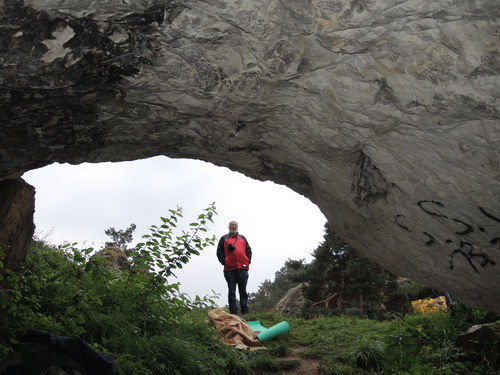 Höhlen in der Teufelsmauer bei Blankenburg Harz